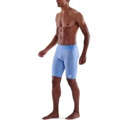 Skins Funktionshose 1-Series Half Tight Short (enganliegend) Kurz Hellblau Herren -LaufPro Verkäufe Skins SK SO00100029006 Half Tight 1 Series 4 1200x1200 1