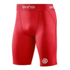 Skins Funktionshose 1-Series Half Tight Short (enganliegend) Kurz Rot Herren -LaufPro Verkäufe Skins SK SO00100029014 Half Tight 1 Series 1200x1200 1