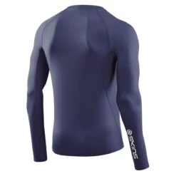 Skins Funktions-Langarmshirt 1-Series Long Sleeve (enganliegend) Navyblau Herren -LaufPro Verkäufe Skins SK SO00100059010 Tshirt Long 1 Series 2 1200x1200 1