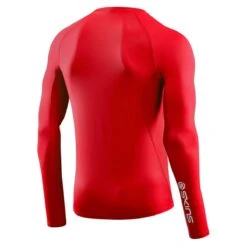 Skins Funktions-Langarmshirt 1-Series Long Sleeve (enganliegend) Rot Herren -LaufPro Verkäufe Skins SK SO00100059014 Tshirt Long 1 Series 2 1200x1200 1