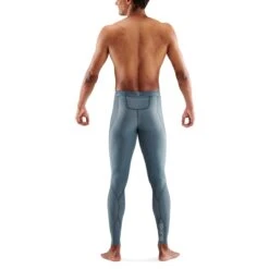 Skins Funktionshose 3-Series Tight Long (enganliegend) Blaugrau Herren -LaufPro Verkäufe Skins SK ST00300010575 3 Series Tight Long 7 1200x1200 1