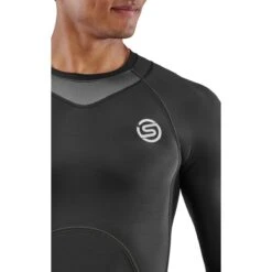 Skins Funktionsunterwäsche Langarmshirt 3-Series (enganliegend) Schwarz Herren -LaufPro Verkäufe Skins SK ST00300059001 3 Series Langarmshirt 6 1200x1200 1