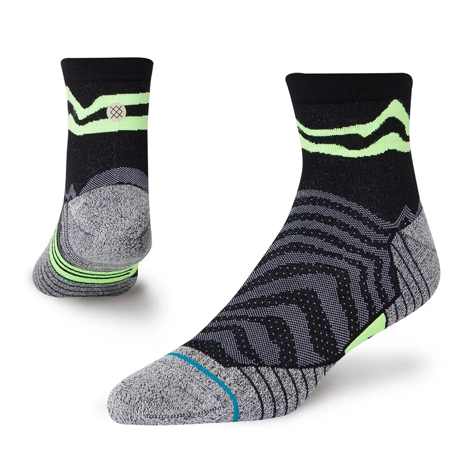 Stance Laufsocke Ankle Serrano Quarter Schwarz - 1 Paar 3 Stance Laufsocke Ankle Serrano Quarter Schwarz - 1 Paar