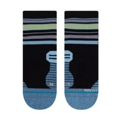 Stance Laufsocke Ankle Black Sheep Quarter Schwarz/blau - 1 Paar -LaufPro Verkäufe Stance M348C20BLA BLK Socke 2 1177x1177 1
