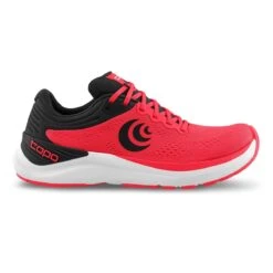 Topo Laufschuhe Ultrafly 4 (Dämpfung) Rot Herren -LaufPro Verkäufe Topo TOM056BRDBLK Ultrafly 4 Schuh 2 1200x1200 1