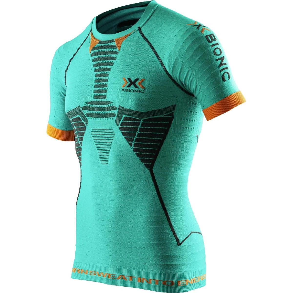 X-Bionic Fitness Effektor Shirt Peacok Herren