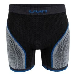 UYN Alpha Short Running Charcoal/blau Herren -LaufPro Verkäufe UYN O101234 G081 side203 1000x1000 1