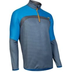 UYN Sweatshirt Athlesyon Half-Zip Stretch Grau Herren