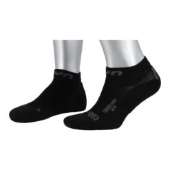 UYN Laufsocke Trainer Ankle Schwarz Herren - 1 Paar