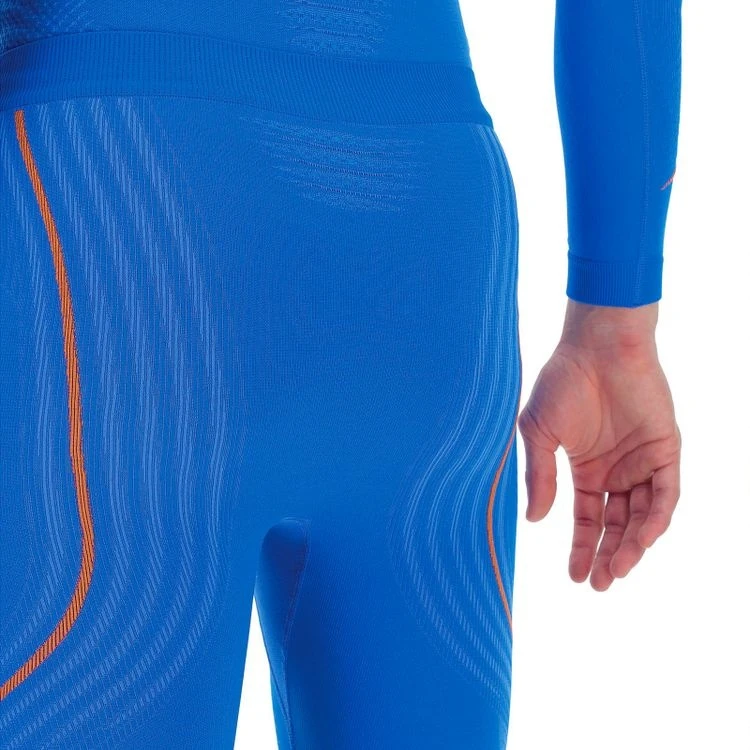 UYN Funktionshose Evolutyon Pant Lang Enganliegend Unterwäsche Blau/orange Herren 4 UYN Funktionshose Evolutyon Pant Lang Enganliegend Unterwäsche Blau/orange Herren – Bild 2