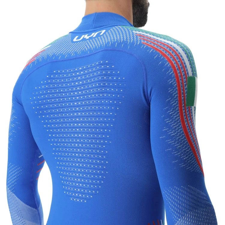 UYN Funktions-Langarmshirt Natyon 2.0 Turtle Neck Enganliegend Italy Blau Herren 5 UYN Funktions-Langarmshirt Natyon 2.0 Turtle Neck Enganliegend Italy Blau Herren – Bild 3