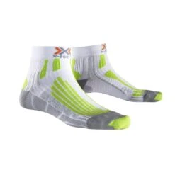 X-Socks Laufsocke Speed Two Weiss/lime Herren - 1 Paar