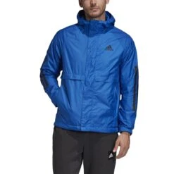 ADIDAS PERFORMANCE Adidas Sport-Funktionsjacke BSC 3S (winddicht) Blau Herren