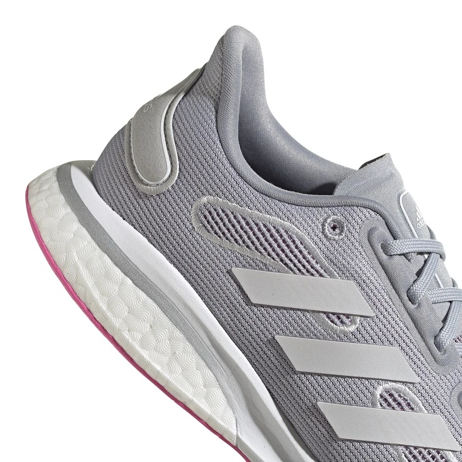 ADIDAS PERFORMANCE Adidas Supernova Hellgrau/pink Dämpfungs-Laufschuhe Damen 5 ADIDAS PERFORMANCE Adidas Supernova Hellgrau/pink Dämpfungs-Laufschuhe Damen – Bild 3
