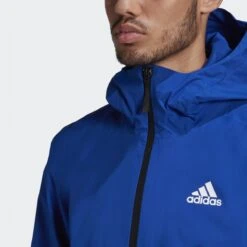 ADIDAS PERFORMANCE Adidas Regenjacke BSC 3S RAIN.RDY Royalblau Herren -LaufPro Verkäufe adidas GE5866 BSC 3S Rain Jacke 4 1200x1200 1