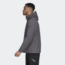 ADIDAS PERFORMANCE Adidas Regenjacke BSC 3S RAIN.RDY Grau Herren -LaufPro Verkäufe adidas GE5867 BSC 3S Rain Jacke 2 1200x1200 1