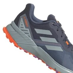 ADIDAS PERFORMANCE Adidas Terrex Soulstride 2022 (für Lange Strecken) Stahlgrau/orange Trail-Laufschuhe Herren -LaufPro Verkäufe adidas GZ3958 Terrex Soulstride SChuh209 1200x1200 1