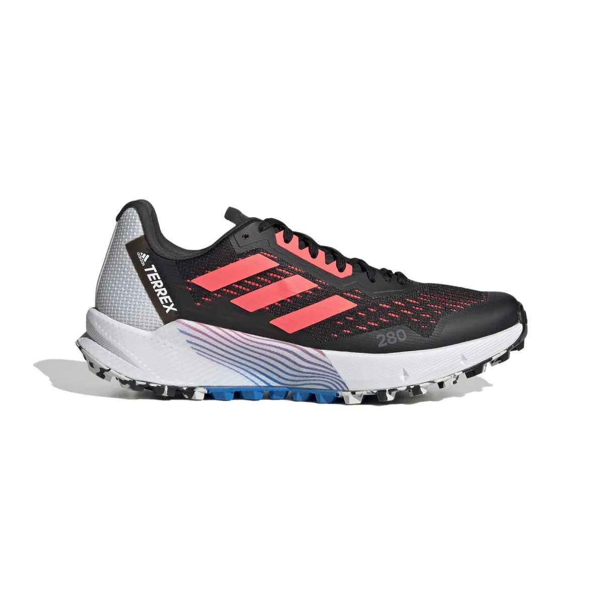 ADIDAS PERFORMANCE Adidas Trail-Laufschuhe Terrex Agravic Flow 2.0 Schwarz/rot Damen 9 ADIDAS PERFORMANCE Adidas Trail-Laufschuhe Terrex Agravic Flow 2.0 Schwarz/rot Damen – Bild 7