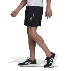 ADIDAS PERFORMANCE Adidas Laufhose Designed 4 Running Two-in-One Shorts (regulär Geschnitten, Innenslip) Kurz Schwarz Herren -LaufPro Verkäufe adidas H58579 Laufhose D4R208 1200x1200 1
