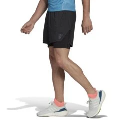 ADIDAS PERFORMANCE Adidas Laufhose Adizero 2-in-1 (integrierte Kurze Tight, Feuchtigkeitsabsorbierend) Kurz Schwarz Herren -LaufPro Verkäufe adidas H59931 adizero Laufhose206 1200x1200 1