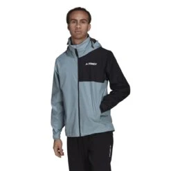 ADIDAS PERFORMANCE Adidas Regenjacke Terrex Multi Rain.Rdy 2-Layer (atmungsaktiv, Wasserdicht, 2,5-Lagen) Blaugrau Herren -LaufPro Verkäufe adidas HA2303 MT RR Jacke207 1200x1200 1