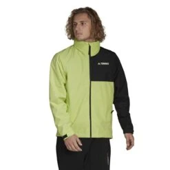 ADIDAS PERFORMANCE Adidas Regenjacke Terrex Multi Rain.Rdy 2-Layer (atmungsaktiv, Wasserdicht, 2,5-Lagen) Limegrün Herren -LaufPro Verkäufe adidas HA2304 MT RR Jacket203 1200x1200 1