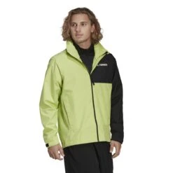 ADIDAS PERFORMANCE Adidas Regenjacke Terrex Multi Rain.Rdy 2-Layer (atmungsaktiv, Wasserdicht, 2,5-Lagen) Limegrün Herren -LaufPro Verkäufe adidas HA2304 MT RR Jacket207 1200x1200 1