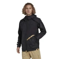 ADIDAS PERFORMANCE Adidas Regenjacke Terrex Utilitas (atmungsaktiv, Wasserdicht, 2,5-Lagen) Schwarz Herren -LaufPro Verkäufe adidas HB0018 Utilitas Terrex Jacke208 1200x1200 1