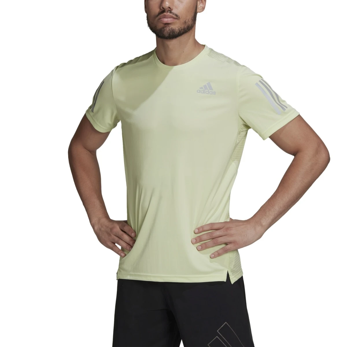 ADIDAS PERFORMANCE Adidas Lauf-Tshirt Own The Run (feuchtigkeitsabsorbierend, Reflektierend) 2022 Limegrün Herren 3 ADIDAS PERFORMANCE Adidas Lauf-Tshirt Own The Run (feuchtigkeitsabsorbierend, Reflektierend) 2022 Limegrün Herren