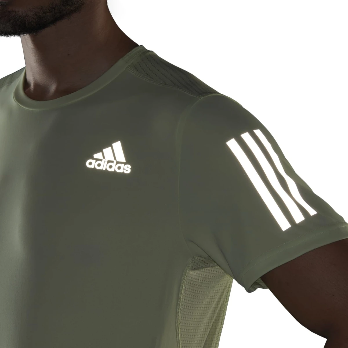 ADIDAS PERFORMANCE Adidas Lauf-Tshirt Own The Run (feuchtigkeitsabsorbierend, Reflektierend) 2022 Limegrün Herren 9 ADIDAS PERFORMANCE Adidas Lauf-Tshirt Own The Run (feuchtigkeitsabsorbierend, Reflektierend) 2022 Limegrün Herren – Bild 7