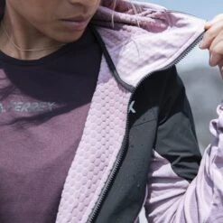 ADIDAS PERFORMANCE Adidas Fleecejacke Techrock Flooce Wind Hooded Schwarz Damen -LaufPro Verkäufe adidas HF8852 Flooce Fleecejacke2012 1200x1200 1