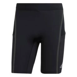 ADIDAS PERFORMANCE Adidas Laufhose Tight Saturday Half (enganliegend, Gesässtasche) 2022 Kurz Schwarz Herren -LaufPro Verkäufe adidsa H58572 Tight Saturday202 1200x1200 1