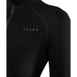 Falke Funktionsunterwäsche Langarmshirt Maximum Warm Half-Zip - Schwarz Damen -LaufPro Verkäufe falke damen langarmshirt halfzip 33036 3000 2 900x900 1