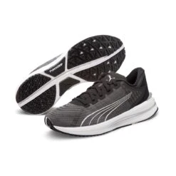 Puma Laufschuhe Electrify Nitro Turn (Dämpfung) Schwarz/weiss Damen