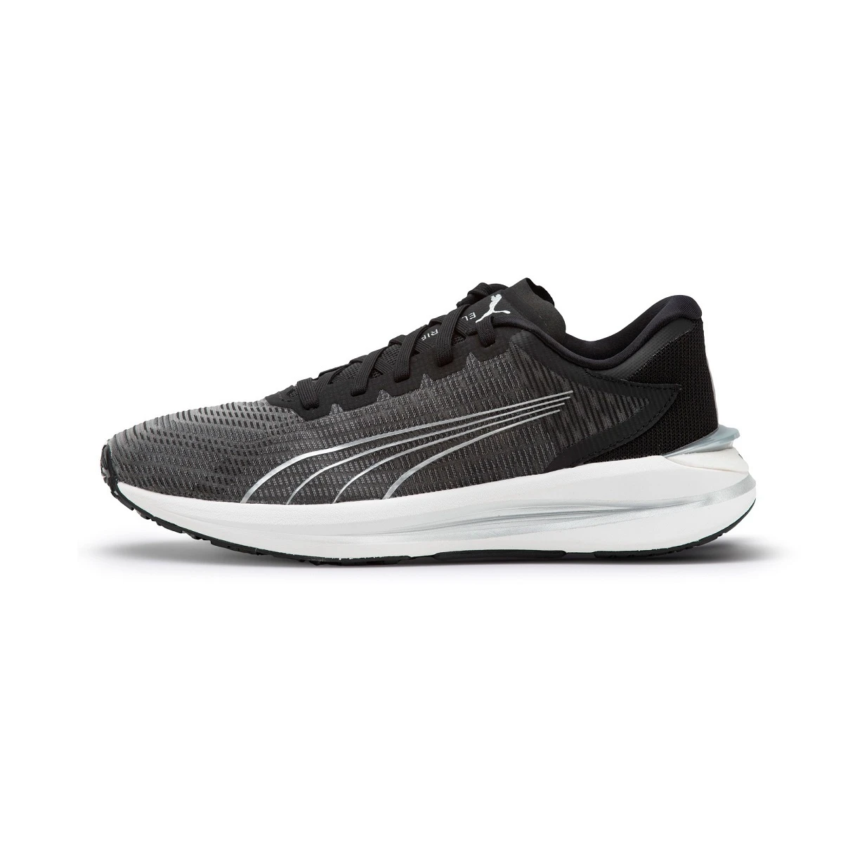 Puma Laufschuhe Electrify Nitro Turn (Dämpfung) Schwarz/weiss Damen 5 Puma Laufschuhe Electrify Nitro Turn (Dämpfung) Schwarz/weiss Damen – Bild 3