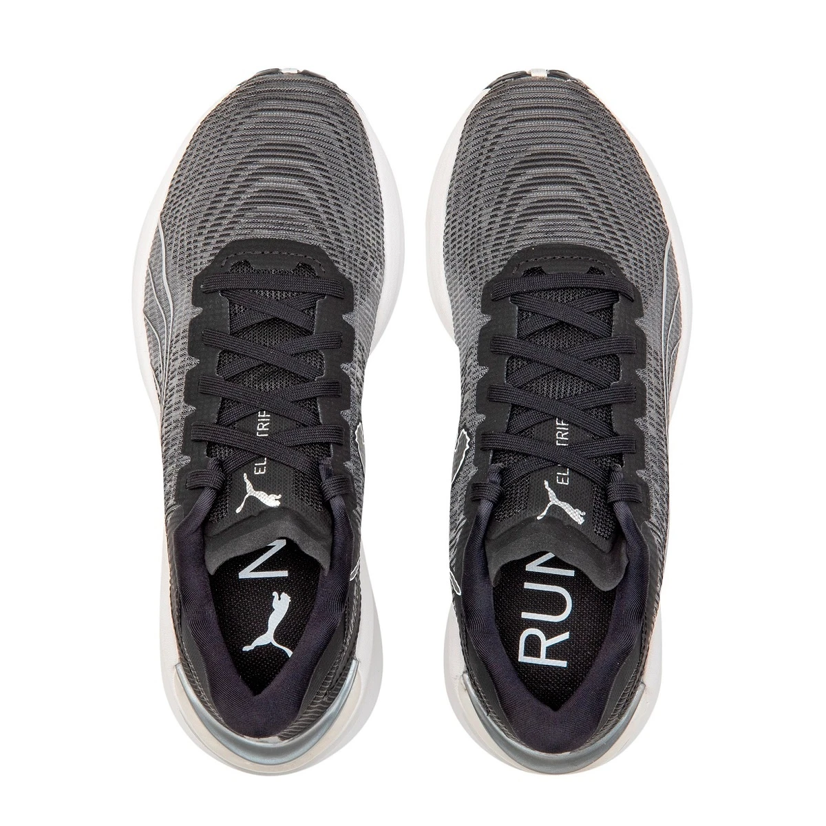 Puma Laufschuhe Electrify Nitro Turn (Dämpfung) Schwarz/weiss Damen 8 Puma Laufschuhe Electrify Nitro Turn (Dämpfung) Schwarz/weiss Damen – Bild 6